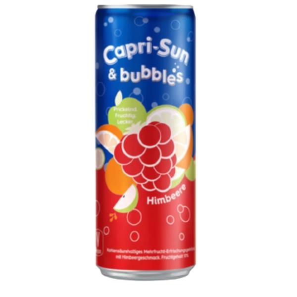 Capri-Sun & bubbles raspberry 330 ml x 12 pc