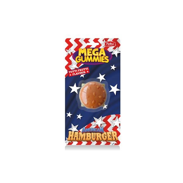 Mega Gummies Hamburger 120 gr x 7 st