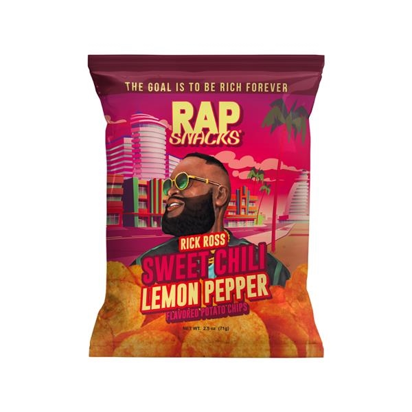 Rap Snacks - Rick Ross - Sweet Chili Lemon Pepper 71 gr x 12 pc