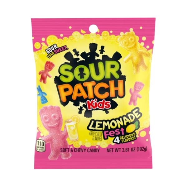 Sour Patch Lemonade fest 102 gr x 12 pc