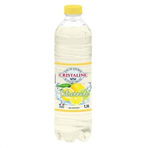 Eau Cristaline citronnade 1,5 l x 6 pc