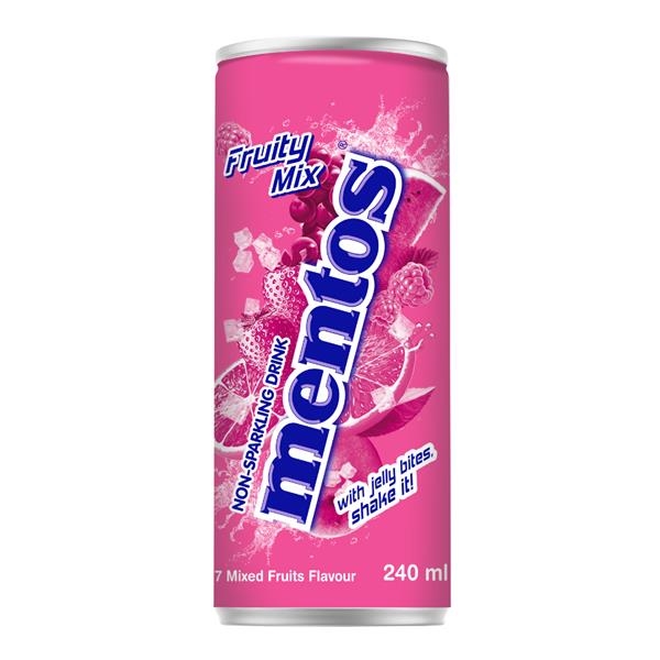 Mentos Soda Fruity Mix Flavour 240 ml x 24 pc
