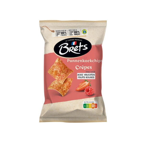Brets Chips de Crêpe Fruits Rouges