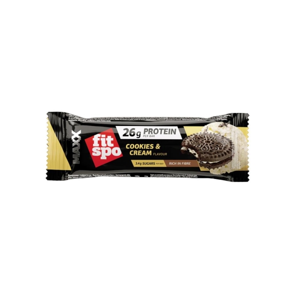 FitSpo MAXX Protein bar Cookies and Cream