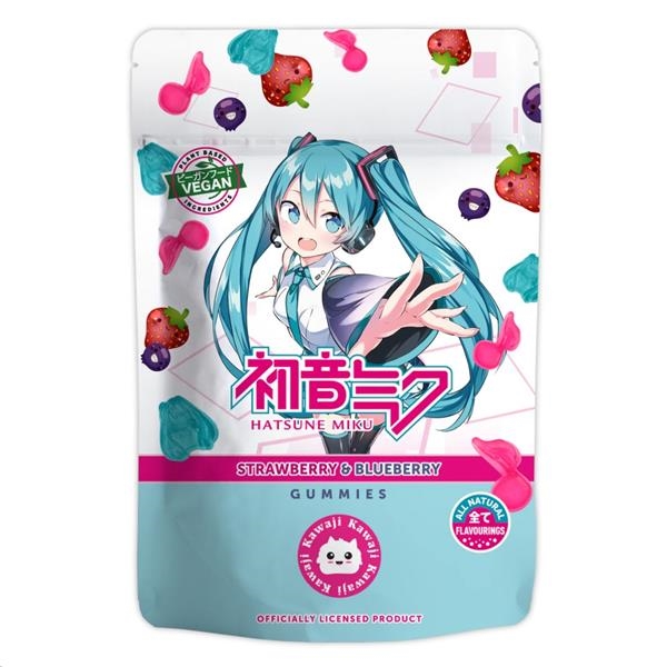 Kawaji Hatsune Miku bonbons gélifiés 125 gr x 8 pc