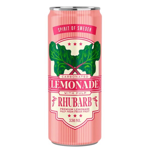 SoS Lemonade Rhubarb 330 ml x 24 pc