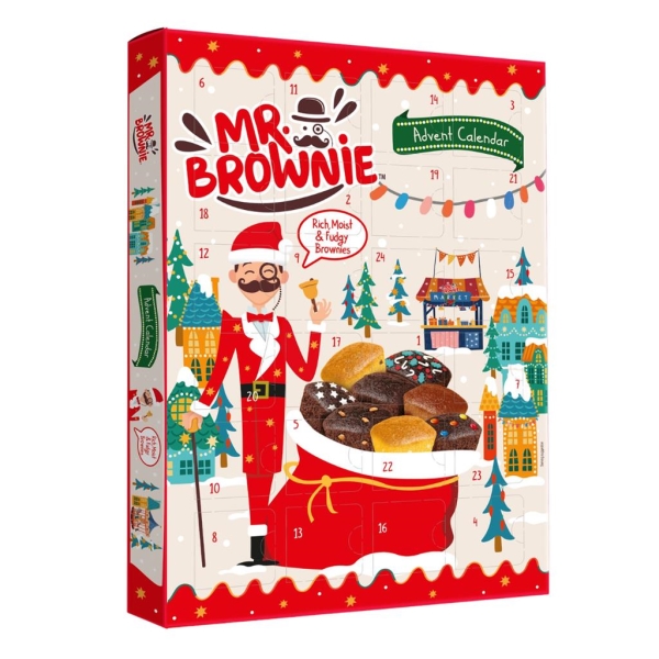 Mr Brownie Advent calendar