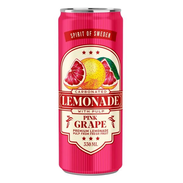 SoS Lemonade Pink Grapefruit 330 ml x 24 pc