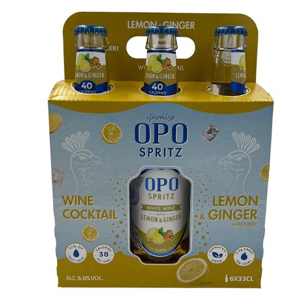 Wine Spritz OPO Lemon & Ginger (5%) 330 ml x 2 x 6PACK