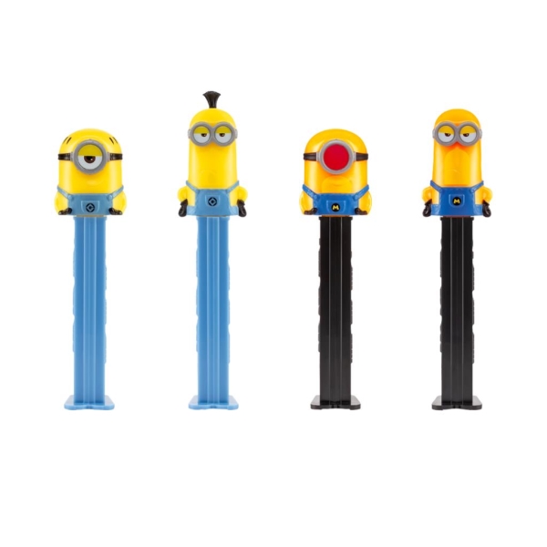 Pez Minions zonder opladen 17 gr x 12 st