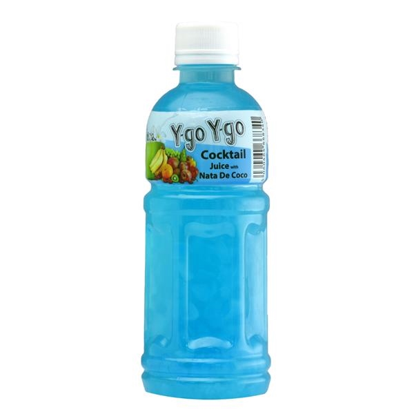 Y-go Y-go Cocktail Juice with Nata De Coco 350ml x 24pc