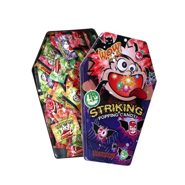 Popping candy (Halloween assorted box) 150 gr x 10 pc