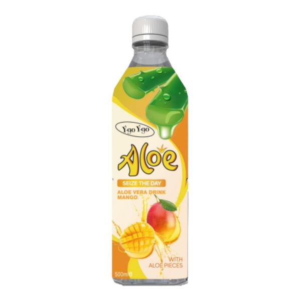 Y-go Y-go Aloe Vera Mango 500 ml x 12 st