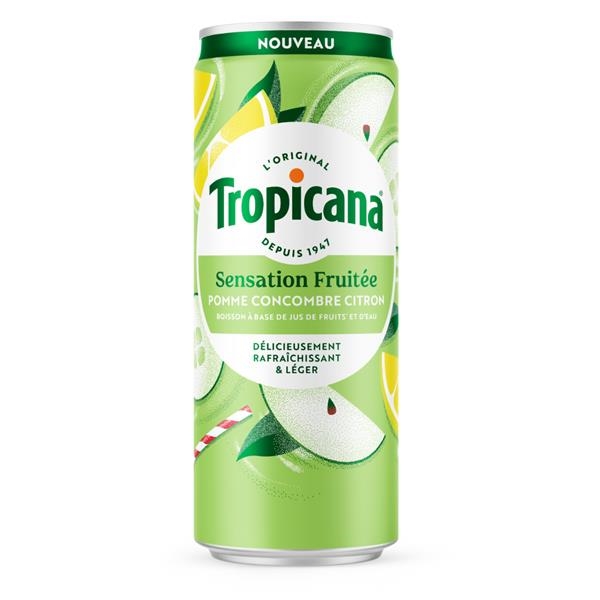 Tropicana Pomme Concombre Citron 330 ml x 24 pc