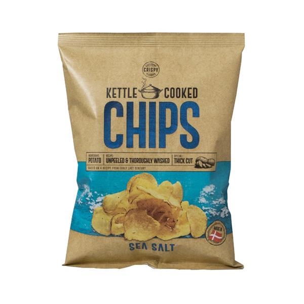 Kettle cooked chips Seasalt 150 gr x 8 pc