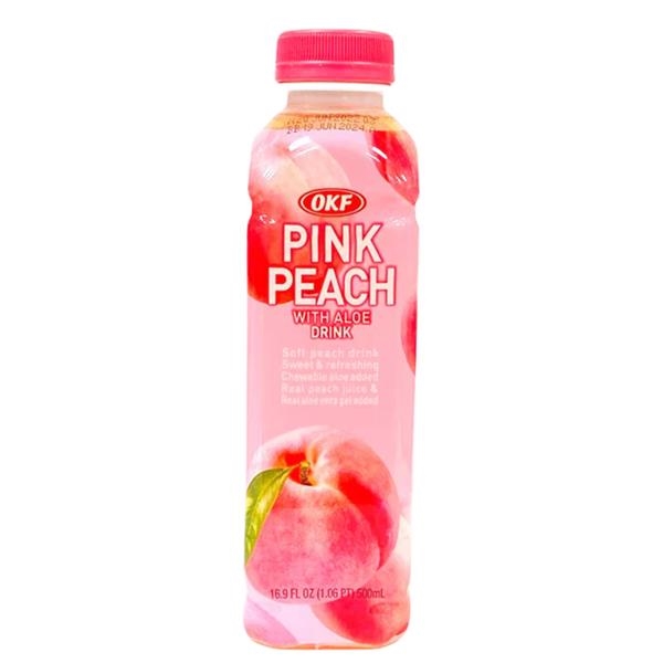 OKF Pêche rose 500 ml x 20 pc