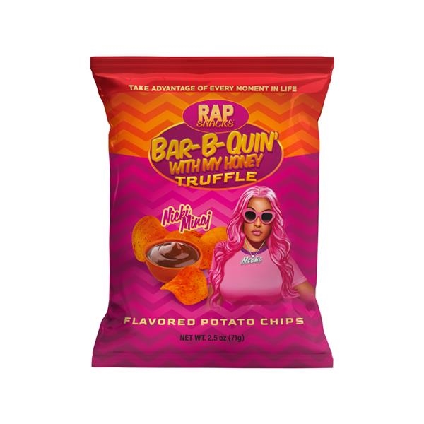Rap Snacks - Nicki Minaj - BBQ Miel Truffe 71 gr x 12 pc