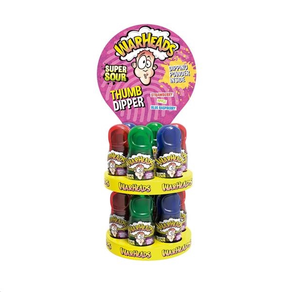 Warheads Thumb Dipper 40 gr x 21 st