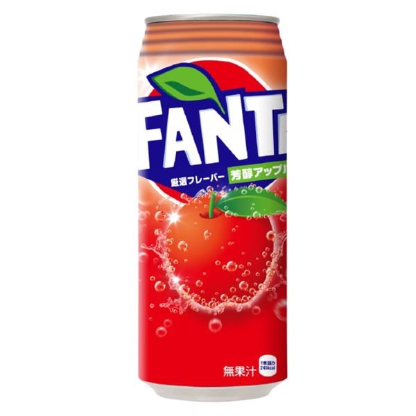 Fanta Rich Apple Japan can 500 ml x 24 pc