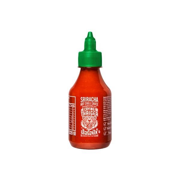 Crying Thaiger Sriracha Chilli sauce - Hot Chilli 200 ml x 12 pc