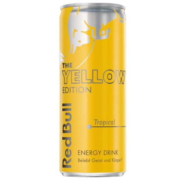 Red Bull Yellow Edition - Tropical 250 ml x 24 st