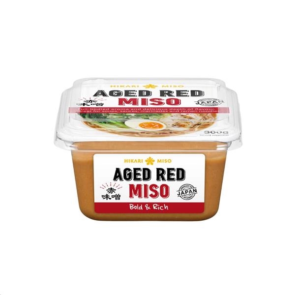 Hikari Miso Gerijpte Rode Misopasta 300 gr x 8 stuks