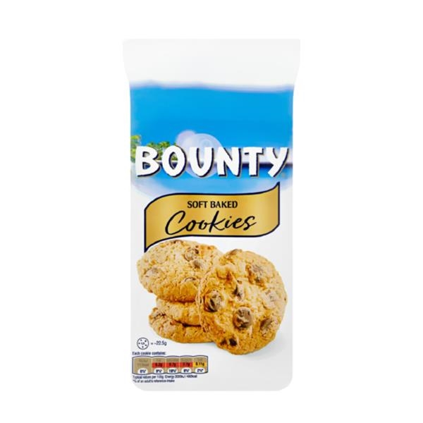 Bounty cookies 180 gr x 8 st