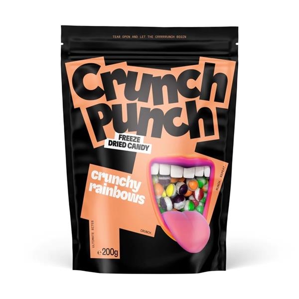 Crunch Punch Rainbows 200 gr x 12 st