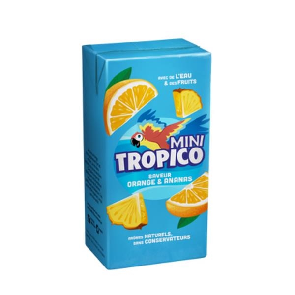 Tropico Mini Orange Ananas 200 ml x 30 pc