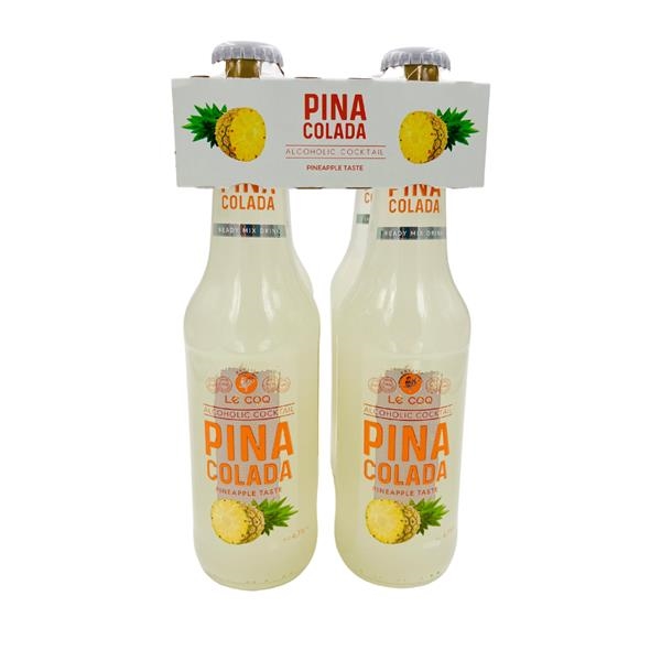 Cocktail Le Coq Pina Colada (4,7%) 330 ml - 4-Pack x 6