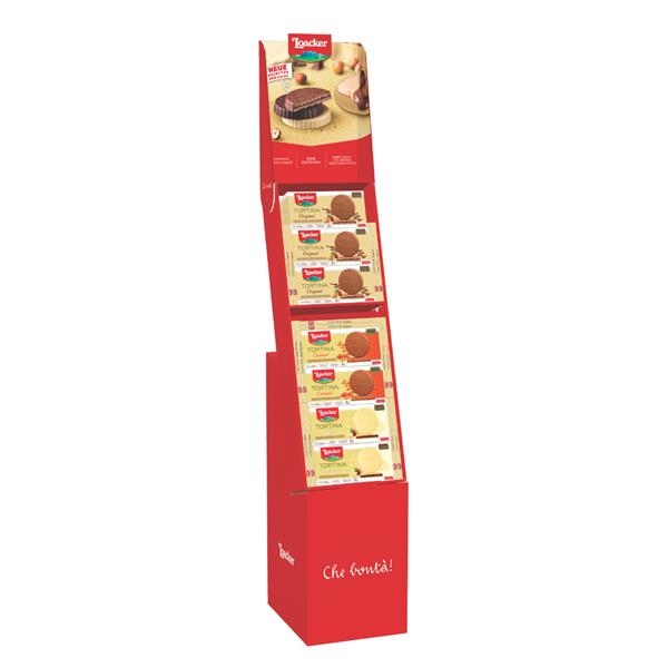 Loacker Display Tortina 63 gr x 84 pc