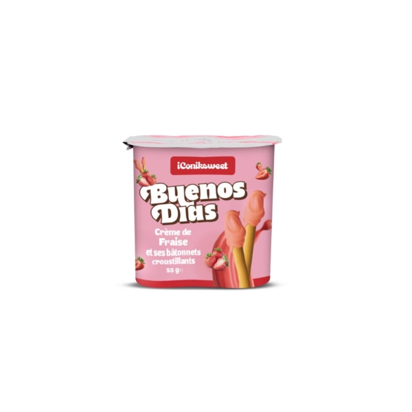 Batonnets Buenos Dias Strawberry 55 gr x 24 pc