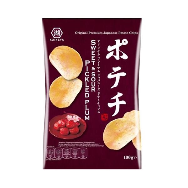 Potechi Sweet & Sour pickled Plum 100 gr x 12 pc