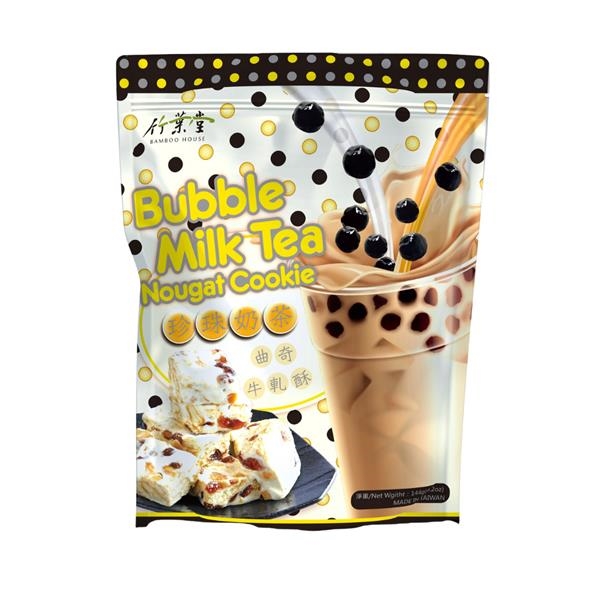 Bamboo House Bubble Tea Nougat Cookie 144 gr x 20 st (BBD 19/10/2024)