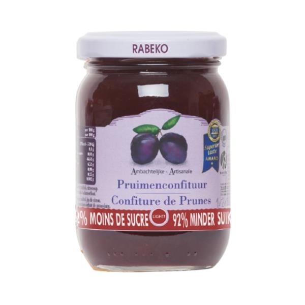 Confiture Rabeko prune sans sucre 235 gr x 6 pc (BBD 01/01/2025)