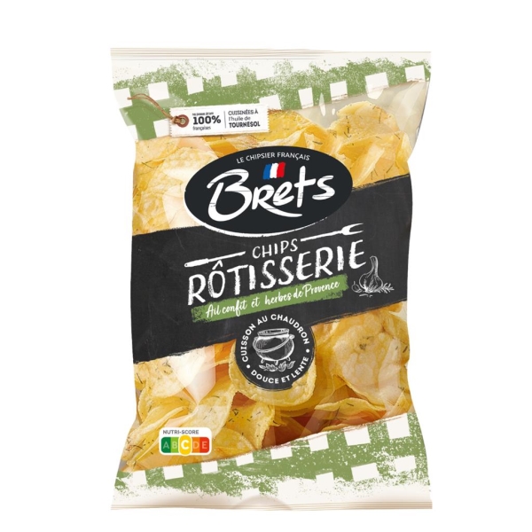 Brets Rôtisserie Gekonfijte knoflook en Provençaal