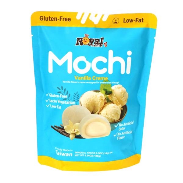 Royal Family Mochi Vanilla Crème 180 gr x 12 pc