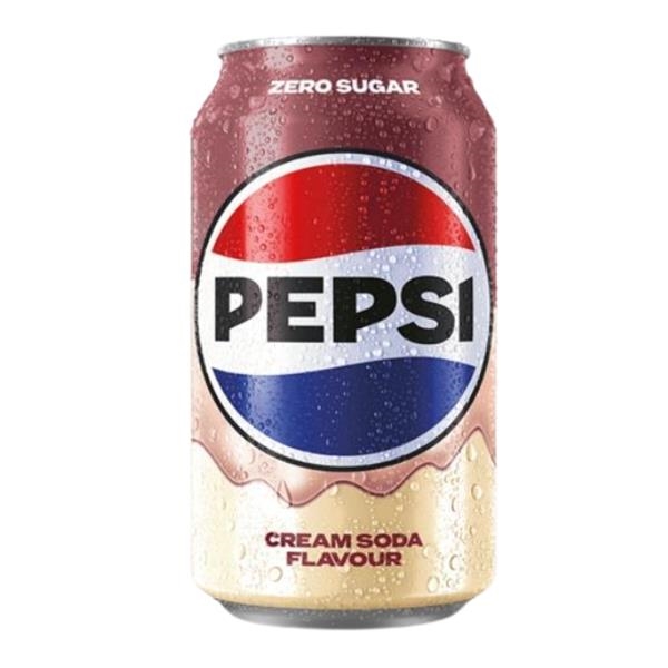 Pepsi cream soda zero 330 ml x 24 pc