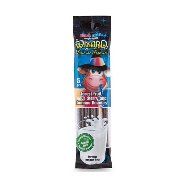Quick Milk "Wizard" straw x 20 cases