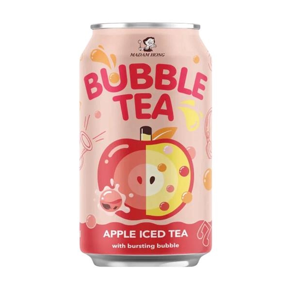 Lady Boba Apple Iced Tea bursting bubble 320 ml x 24 pc