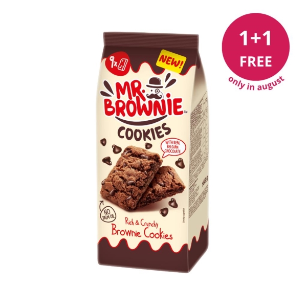Colis Mr Brownie Cookies 1 + 1 gratuit