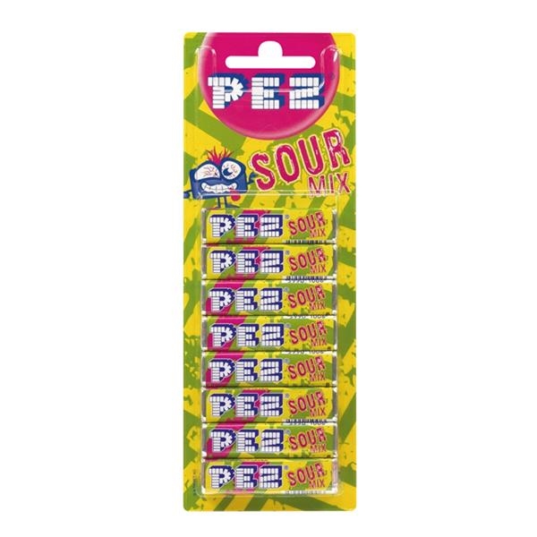 Pez refill Sour 6-pack x 18 pc