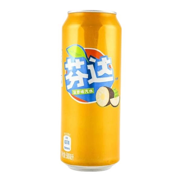 Fanta pineapple China 500 ml x 12 pc  (BBD 02/01/2025)