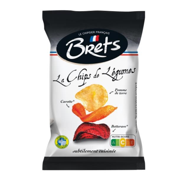 Brets vegetable crisps 100 gr x 10 pc