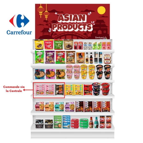 Plano 1M Asian Products - Carrefour