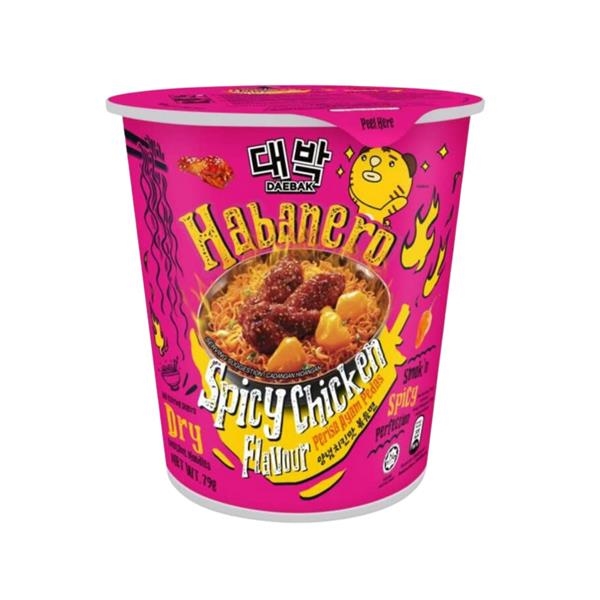 Daebak - Habanero Spicy Chicken 83 gr x 24 pc