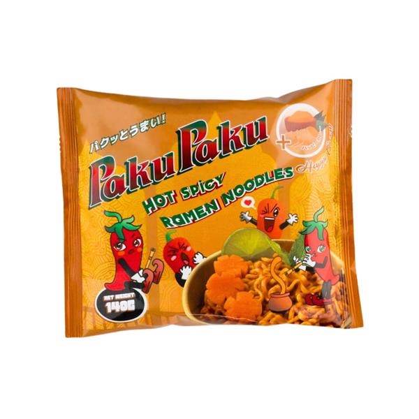 PakuPaku nouilles Pepper X Happy Curry 140 gr x 5pc