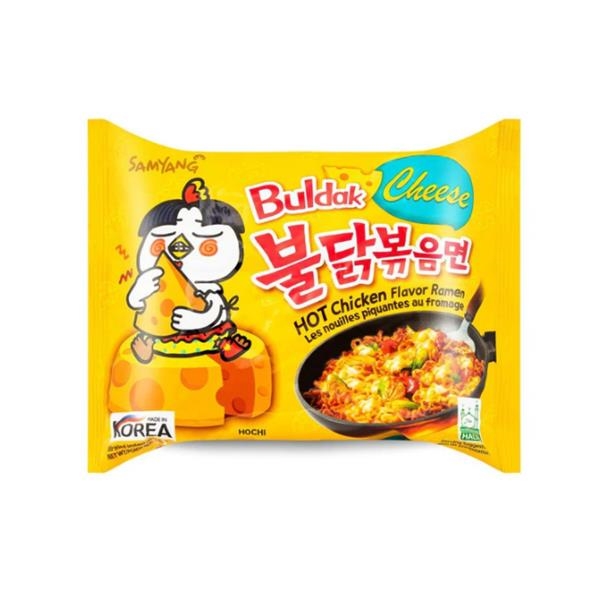 Samyang noodle hot chicken cheese 140 gr x 5 st