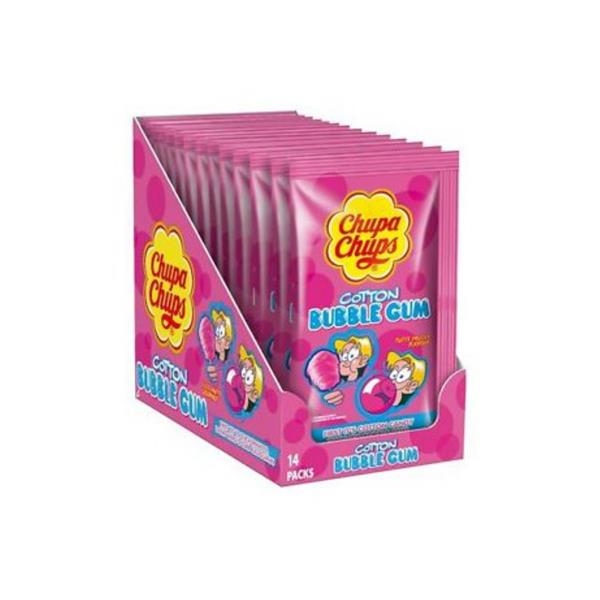 Chupa Chups cotton gum tutti frutti 11 gr x 14 pc