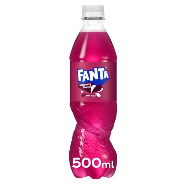 Fanta raspberry zero 500 ml x 12 pc